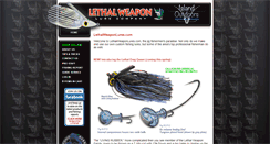 Desktop Screenshot of customlures.net